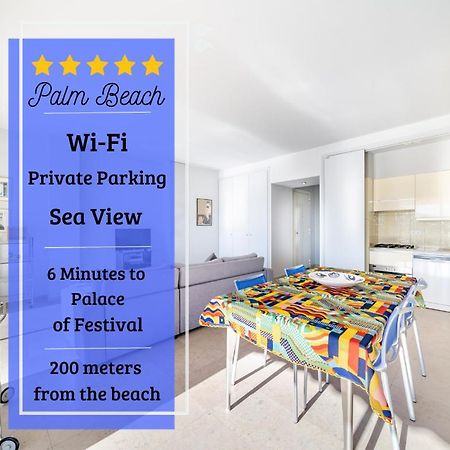 Апартаменти Palm Beach- Free Wifi- Parking- Sea View Канни Екстер'єр фото